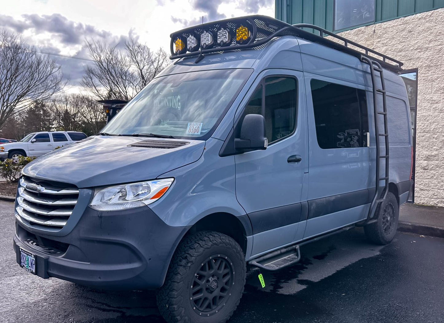 Mercedes Sprinter Van Chicane Side Ladder