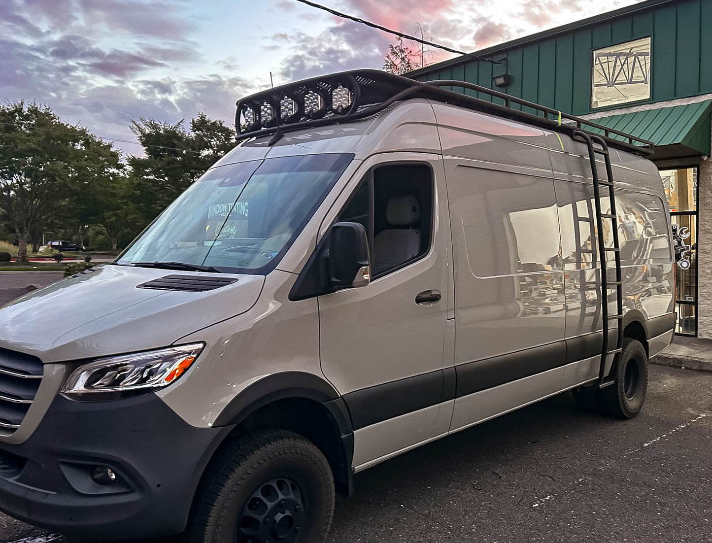 Mercedes Sprinter Van Chicane Side Ladder