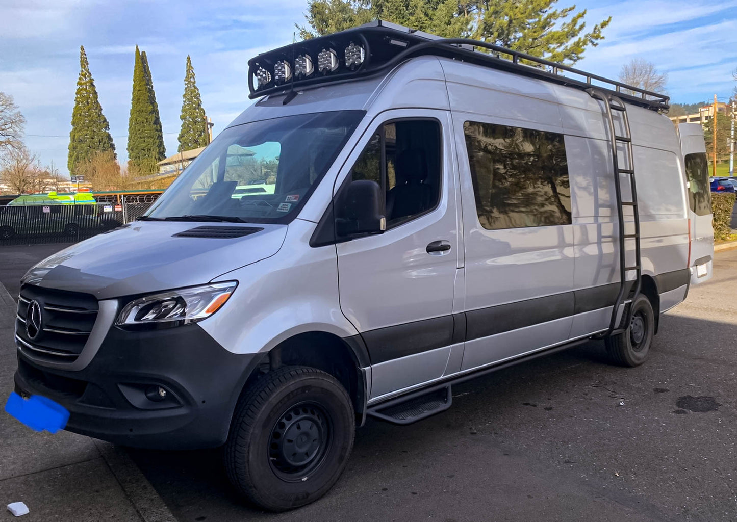 Mercedes Sprinter Van Chicane Side Ladder