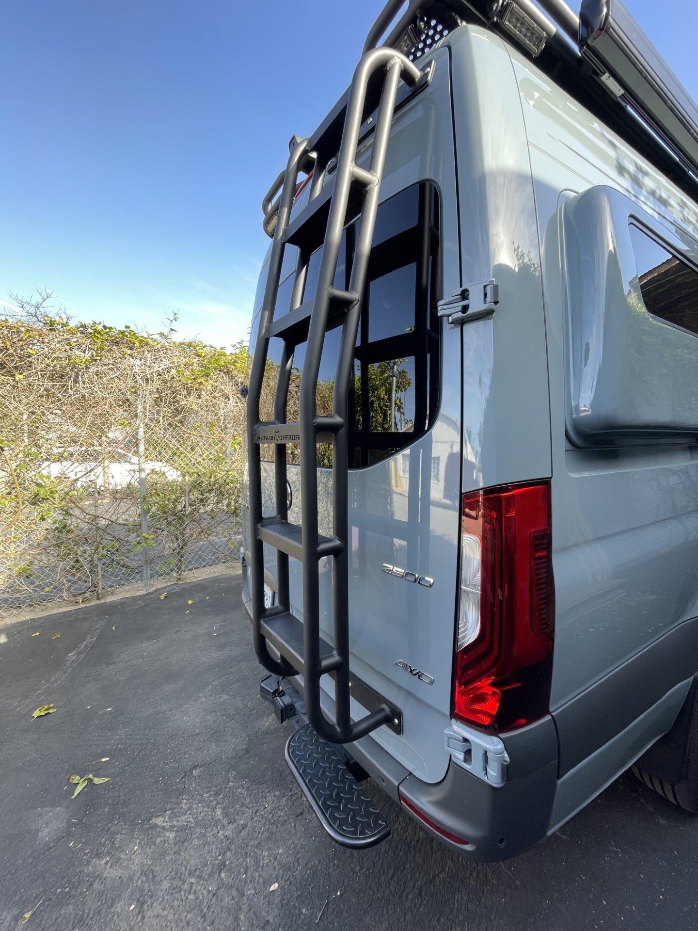 Mercedes Sprinter Van HR Rear Door Ladder
