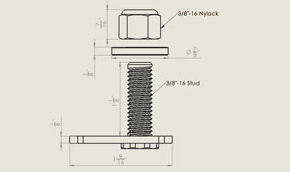 T-Slot Stud & Nut