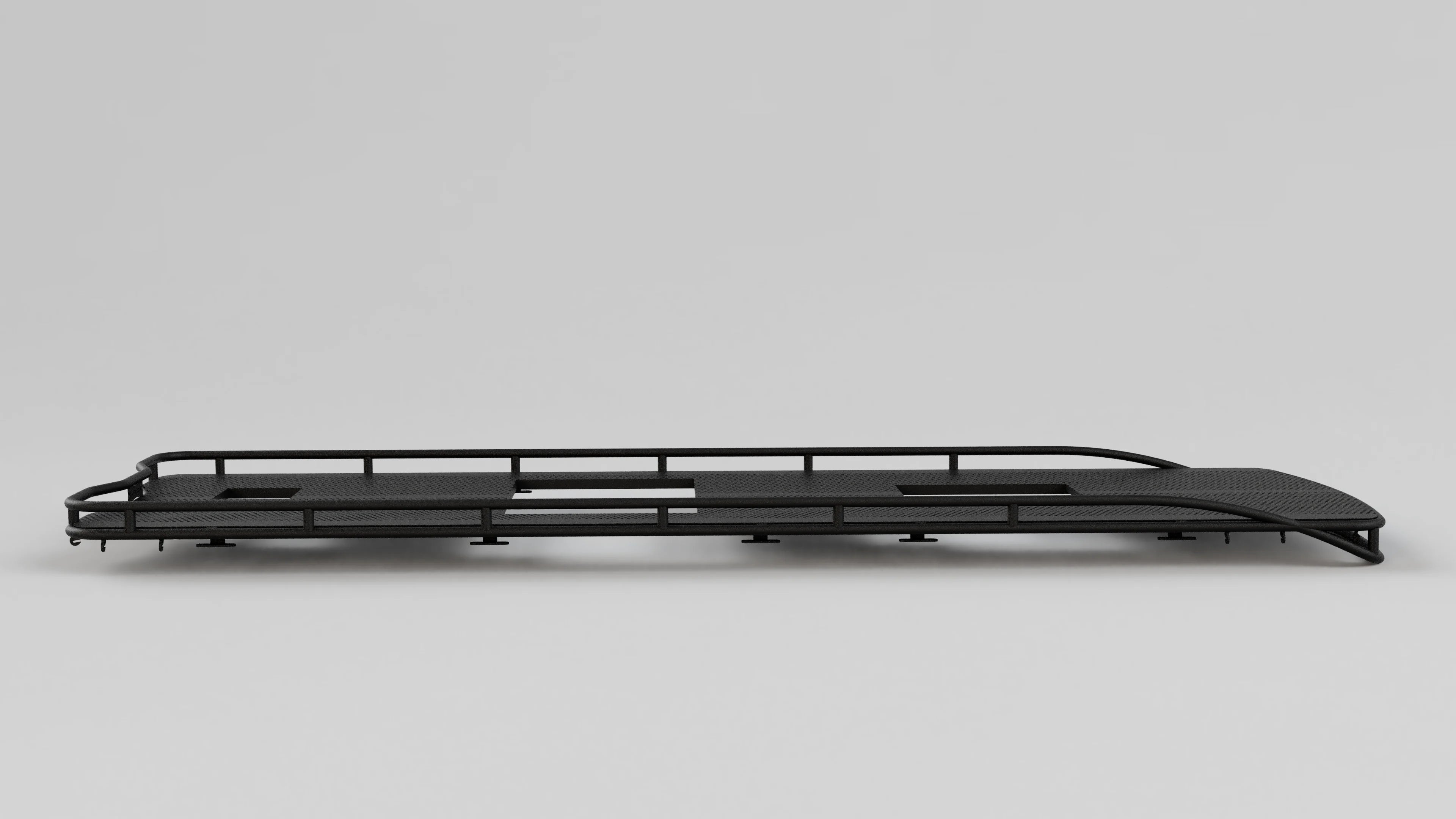 Sprinter roof rack profile before awning mounts